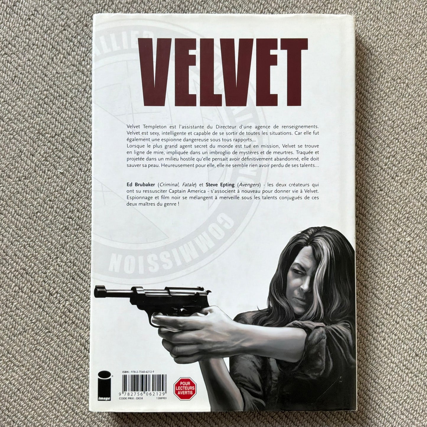 Brubaker, E. & Epting, S. - Velvet T. 01: Avant le crépuscule