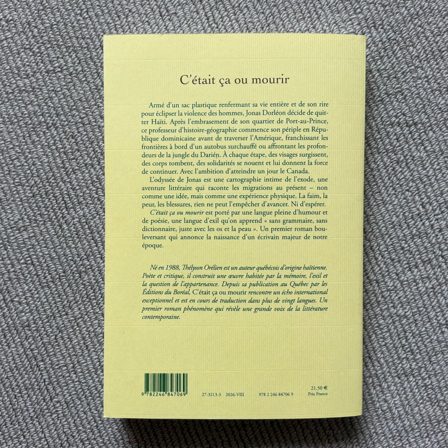 Orélien, Thélyson - C’était ça ou mourir
