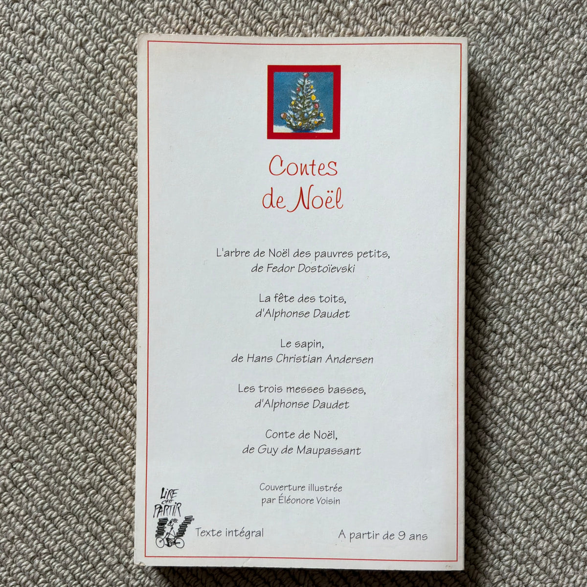 Contes de Noël (see picture 2 for authors)