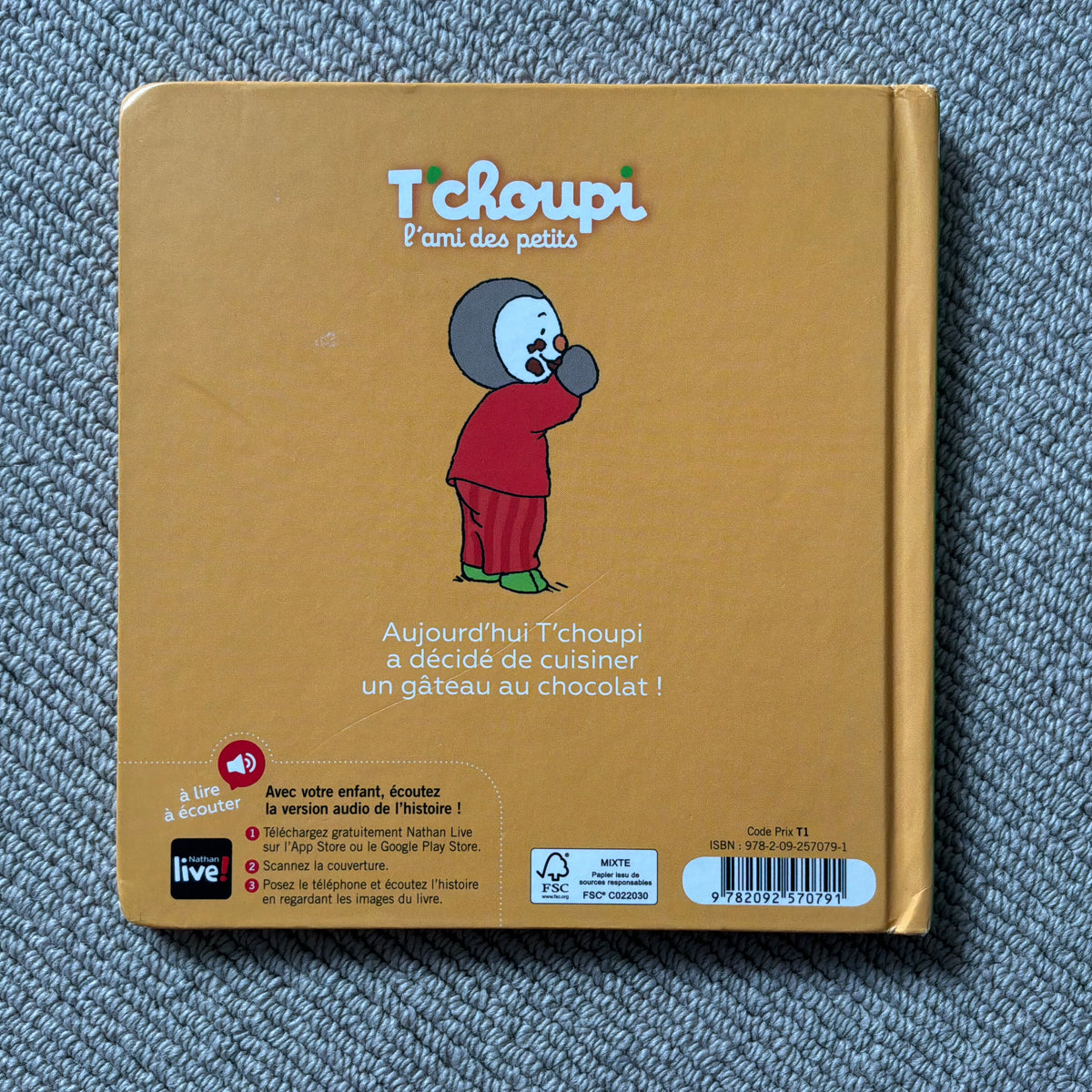 T’choupi fait un gâteau - Courtin, Thierry