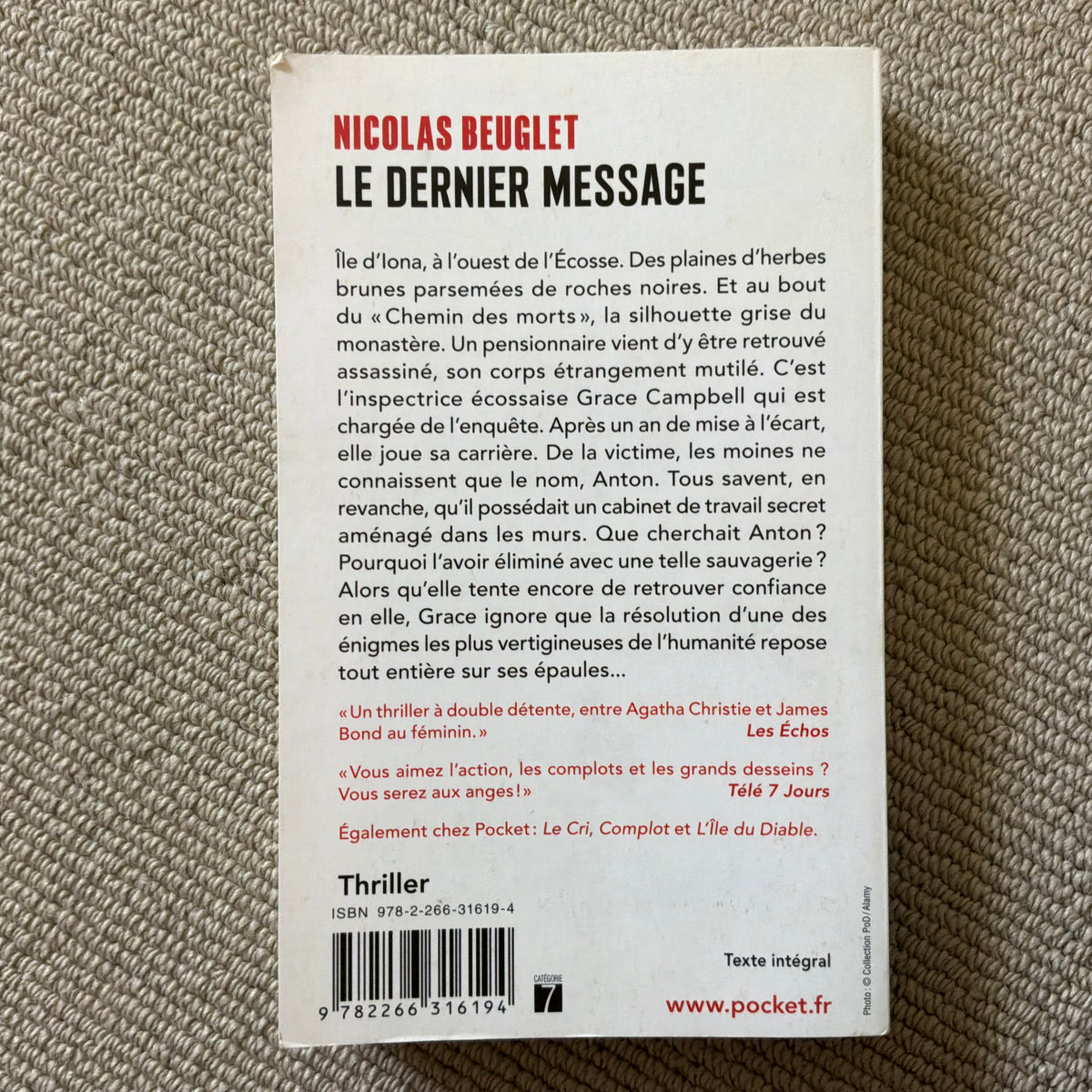 Beuglet, Nicolas - Le dernier message