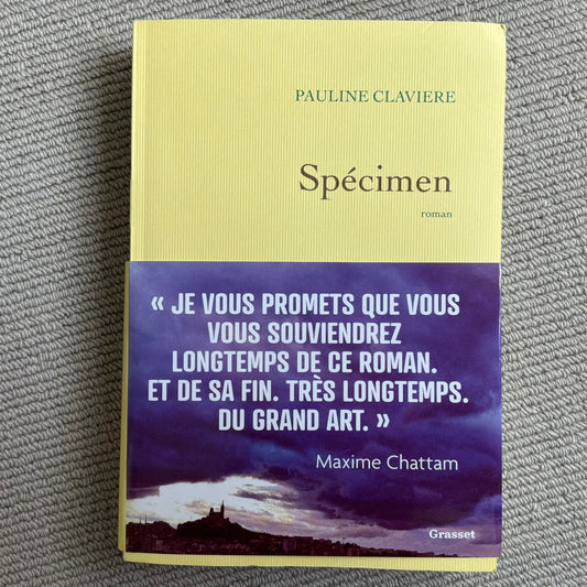 Claviere, Pauline - Spécimen