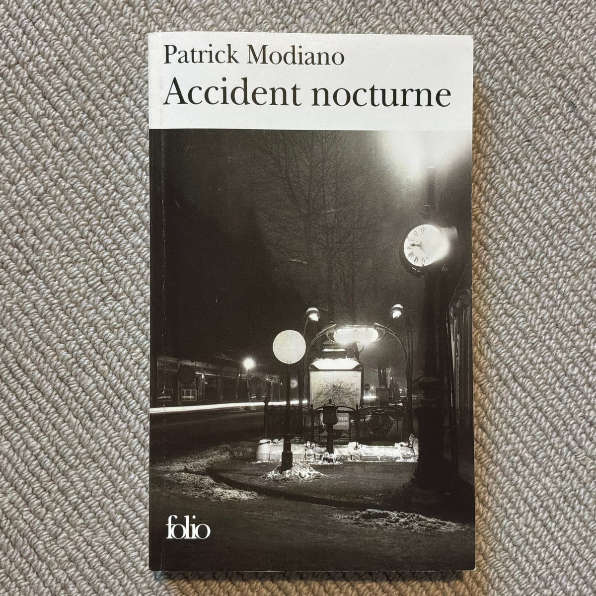Modiano, Patrick - Accident nocturne