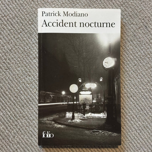 Modiano, Patrick - Accident nocturne