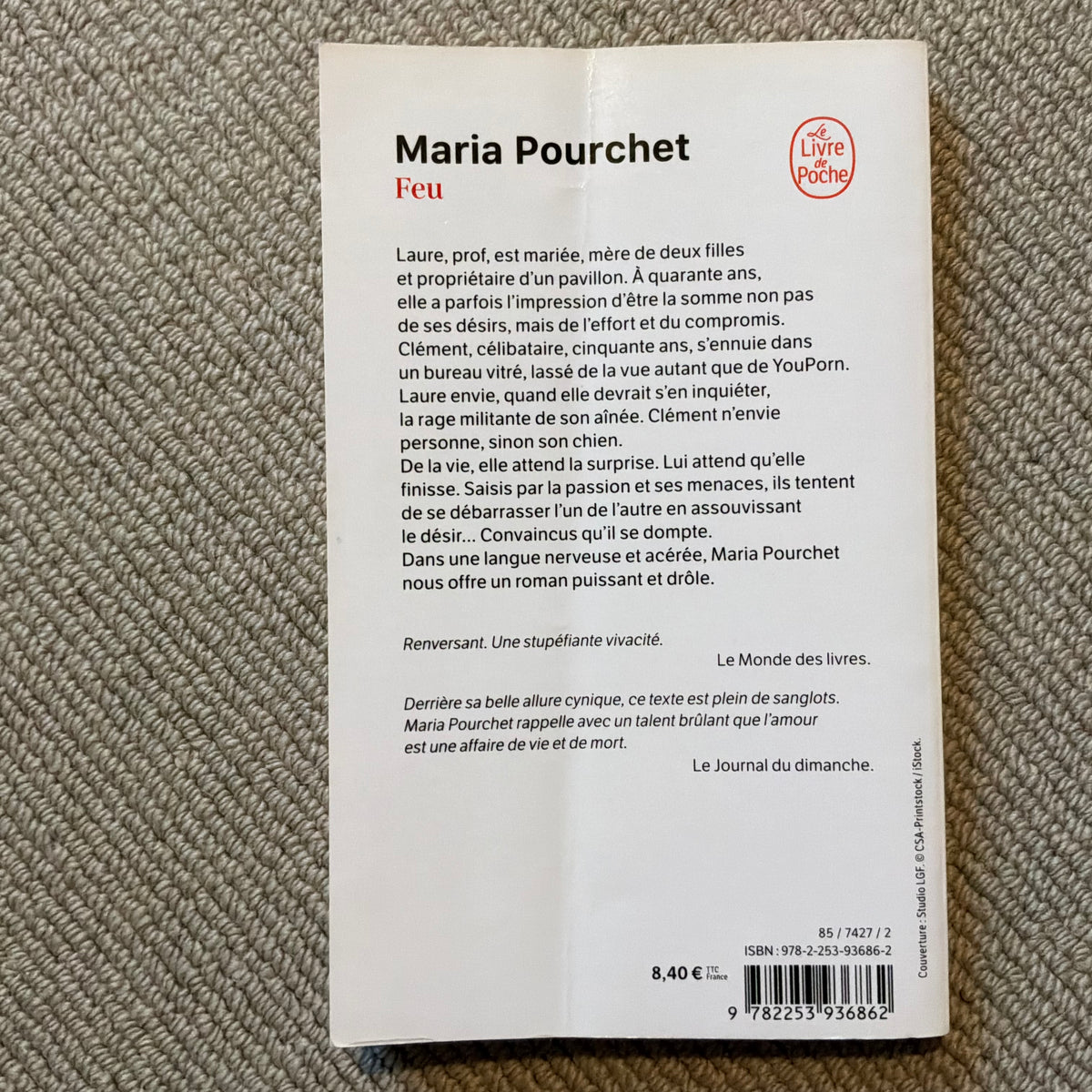 Pourchet, Maria - Feu