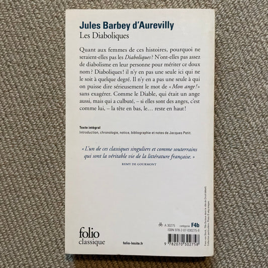 D’Aurevilly, Barbey - Les diaboliques