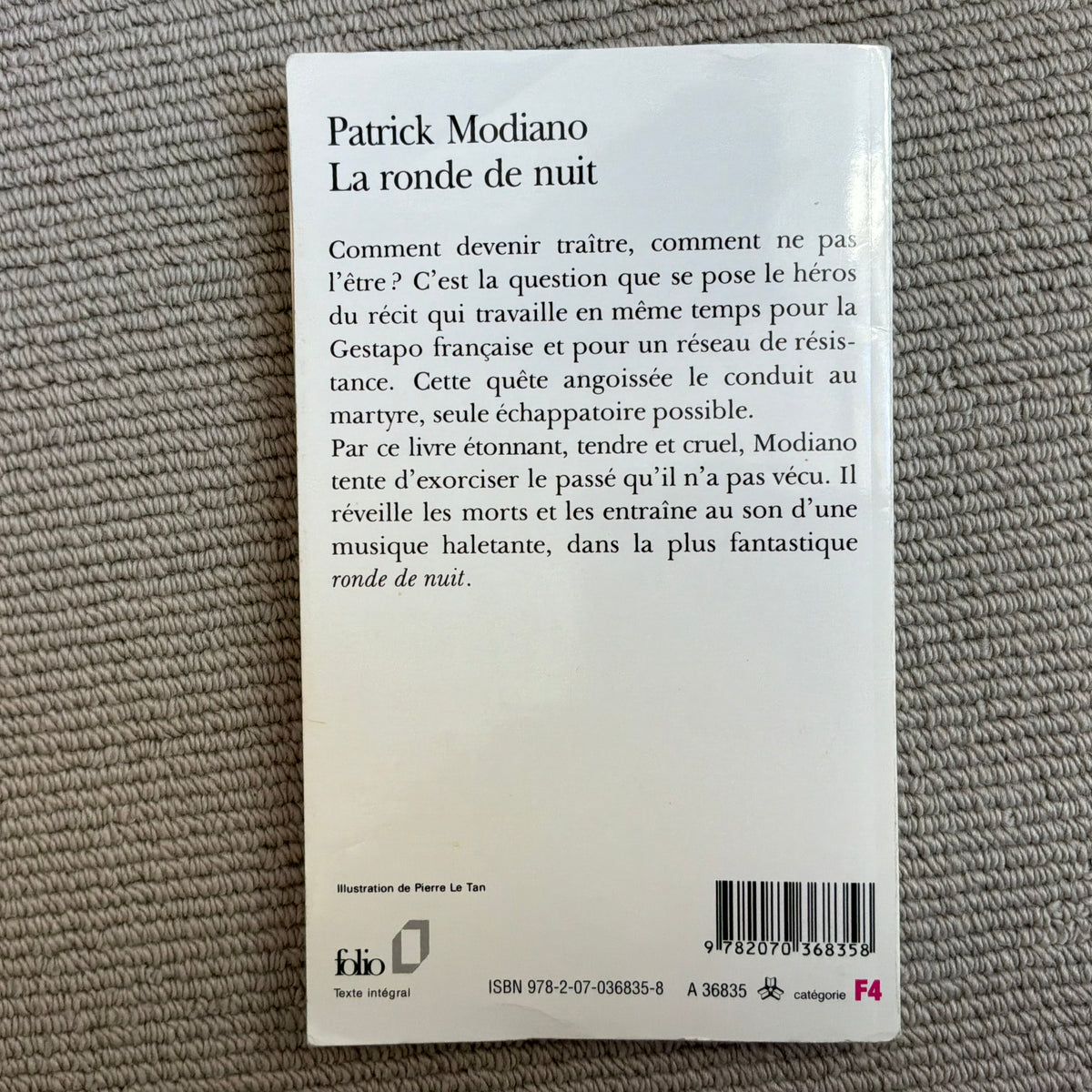 Modiano, Patrick - La ronde de nuit