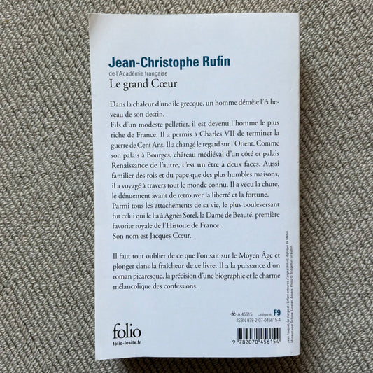 Rufin, Jean-Christophe - Le grand Cœur