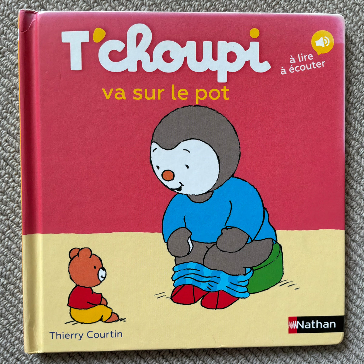 T’choupi va sur le pot - Courtin, Thierry