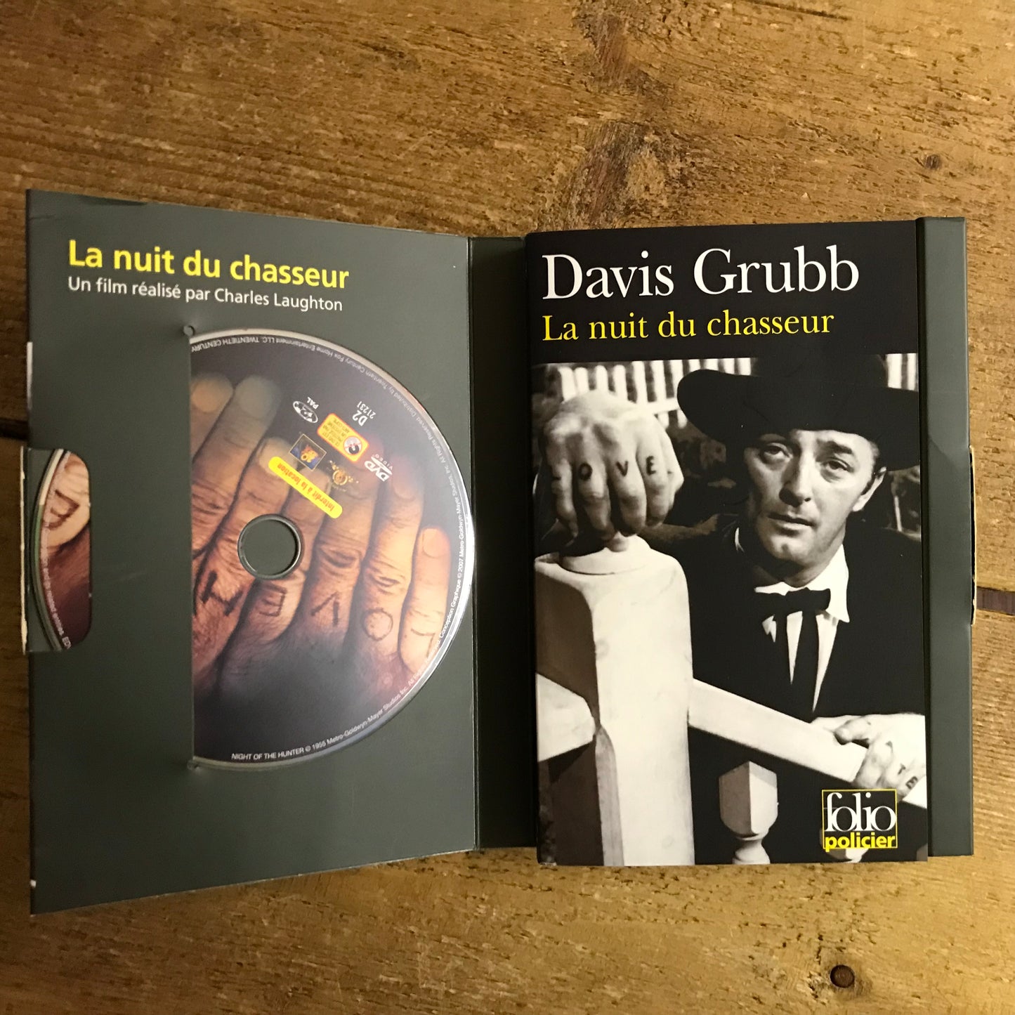 Grubbn Davis - La nuit du chasseur (book + DVD)