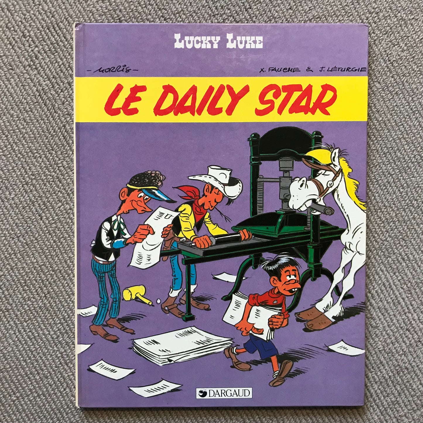 Lucky Luke T53, Le Daily Star - Morris, Fauche et Léturgie