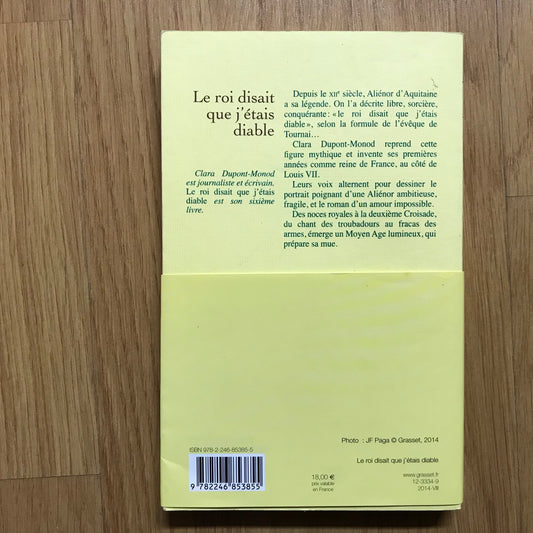 Dupont-Monod, Clara - Le roi disait que j’étais le diable