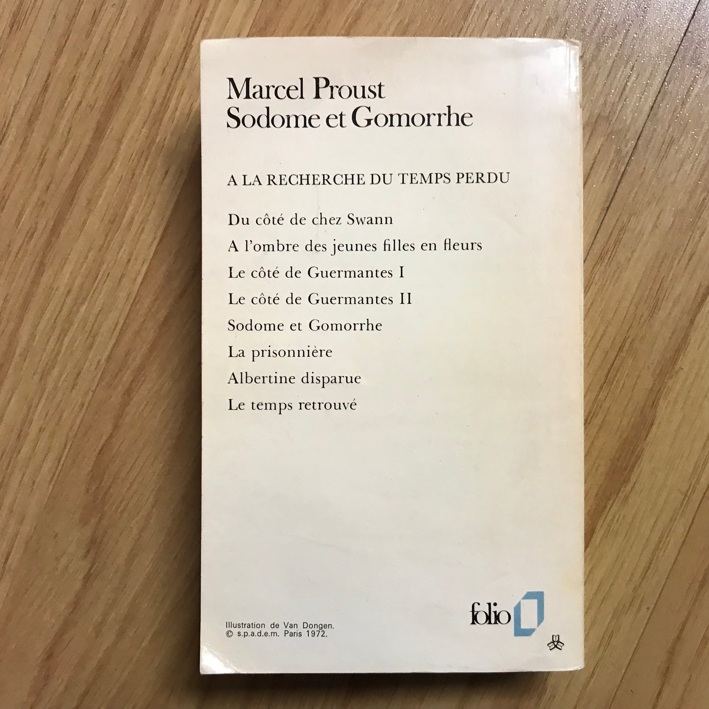 Proust - À la recherche du temps perdu volume 4: Sodome et Gomorrhe