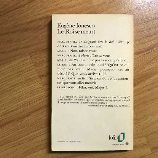 Ionesco, Eugène - Le Roi se meurt