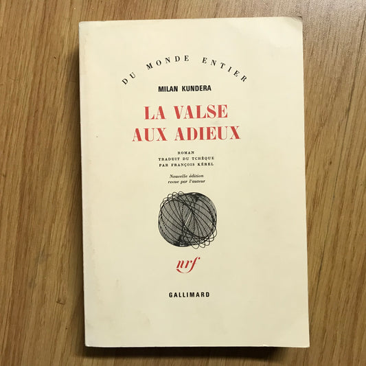 Kundera, Milan - La valse aux adieux