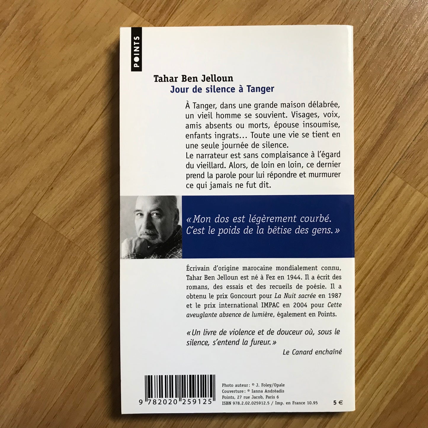 Ben Jelloun, Tahar - Jour de silence à Tanger