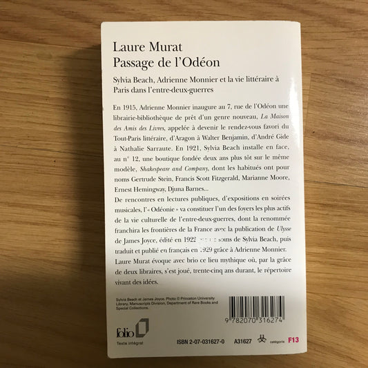 Murat, Laure - Passage de l’Odéon
