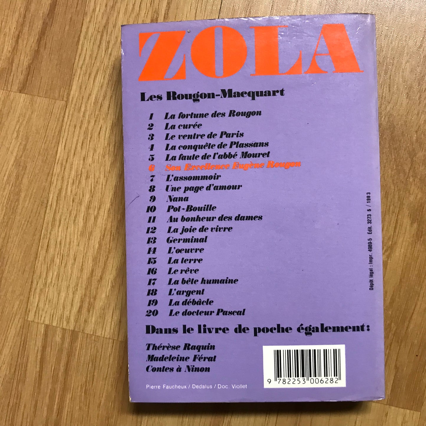 Zola, Emile - Son Excellence Eugène Rougon