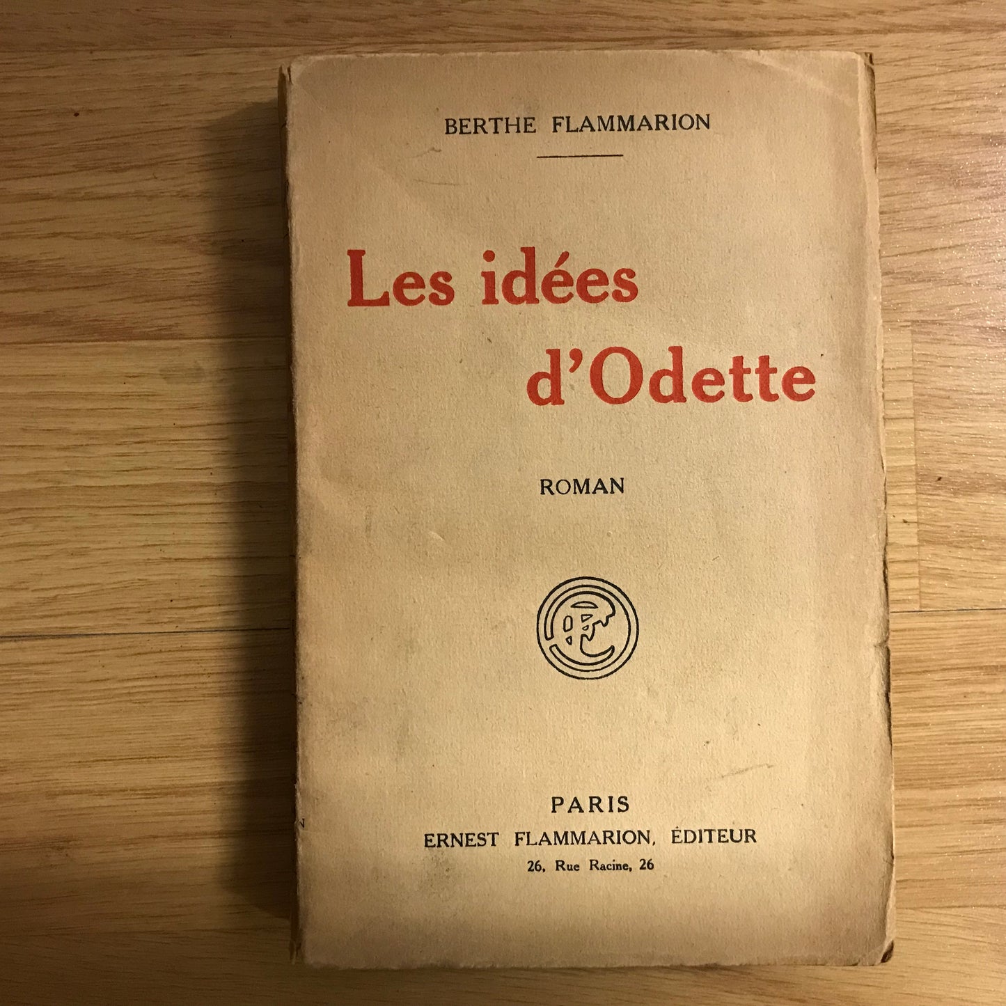 Flammarion, Berthe - Les idées d’Odette