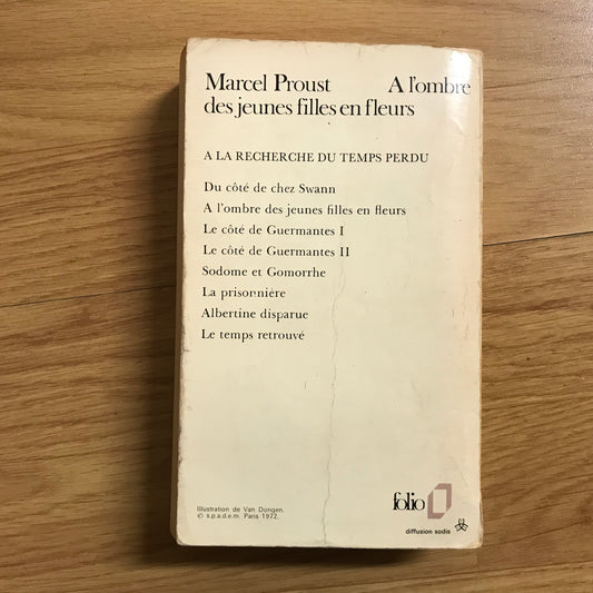 Proust - À la recherche du temps perdu volume 2: À l’ombre des jeunes filles en fleurs