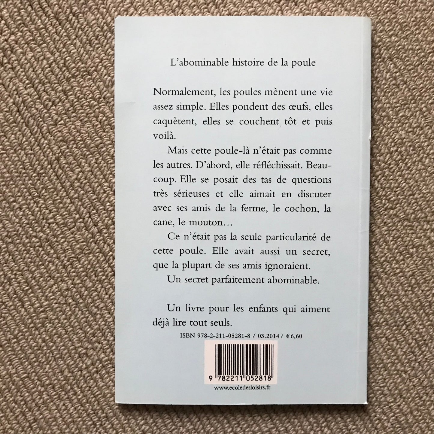 Oster, Christian - L’abominable histoire de la poule