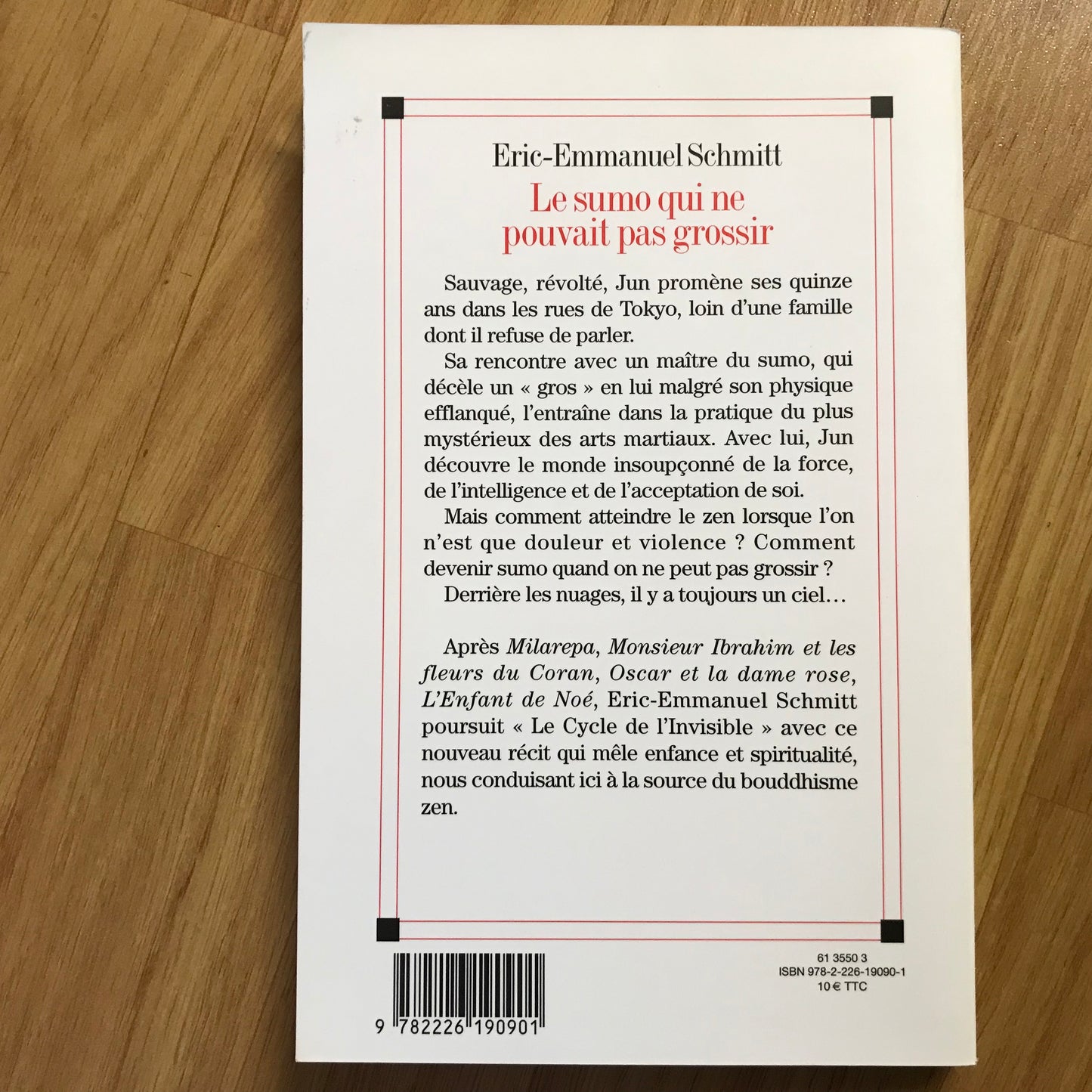 Schmitt, Eric-Emmanuel - Le sumo qui ne pouvait pas grossir