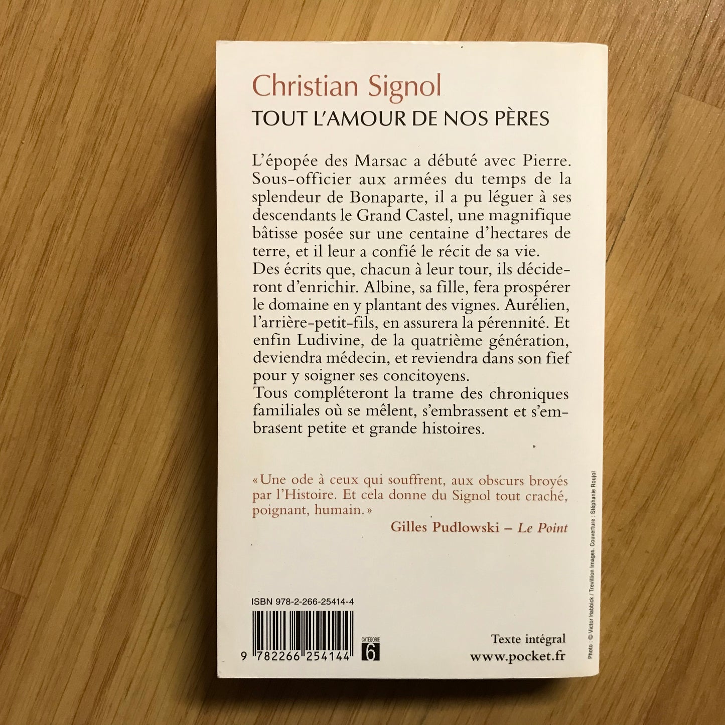 Signol, Christian - Tout l’amour de nos pères