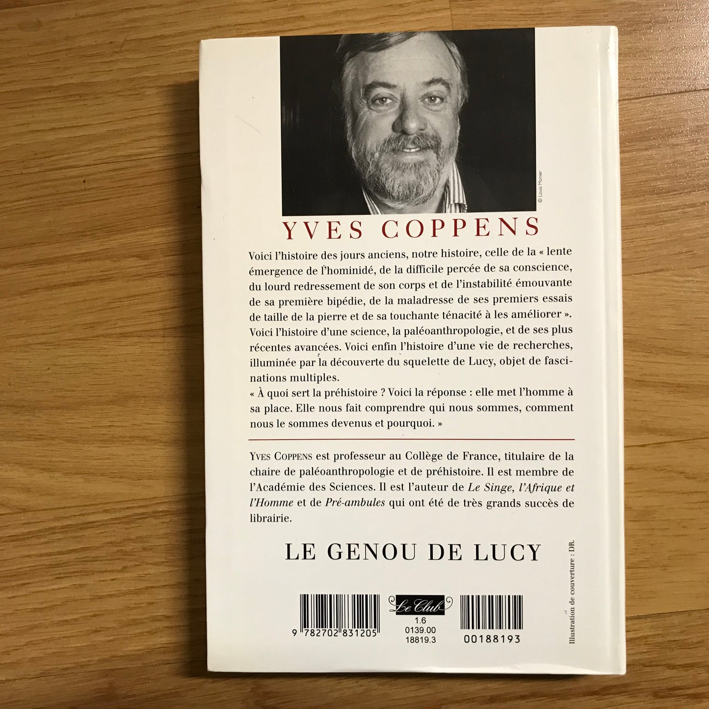 Coppens, Yves - Le genou de Lucy
