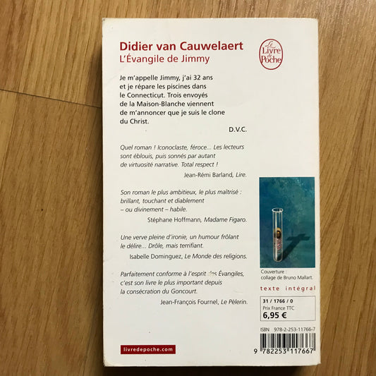 Cauwelaert van, Didier - L’évangile de Jimmy