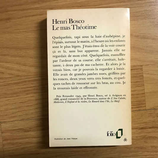 Bosco, Henri - Le mas Théotime