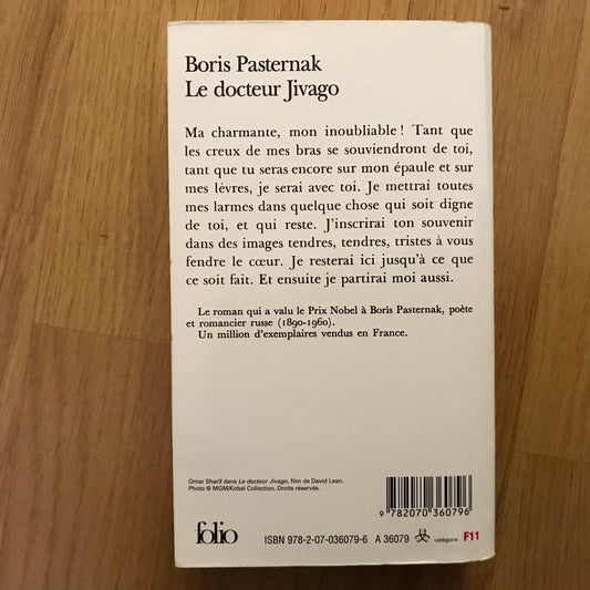 Pasternak, Boris - Le docteur Jivago