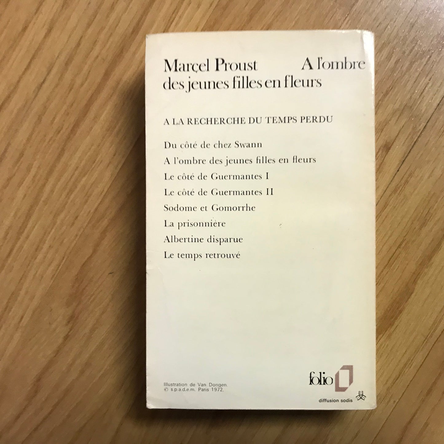 Proust - À la recherche du temps perdu volume 2: À l’ombre des jeunes filles en fleurs