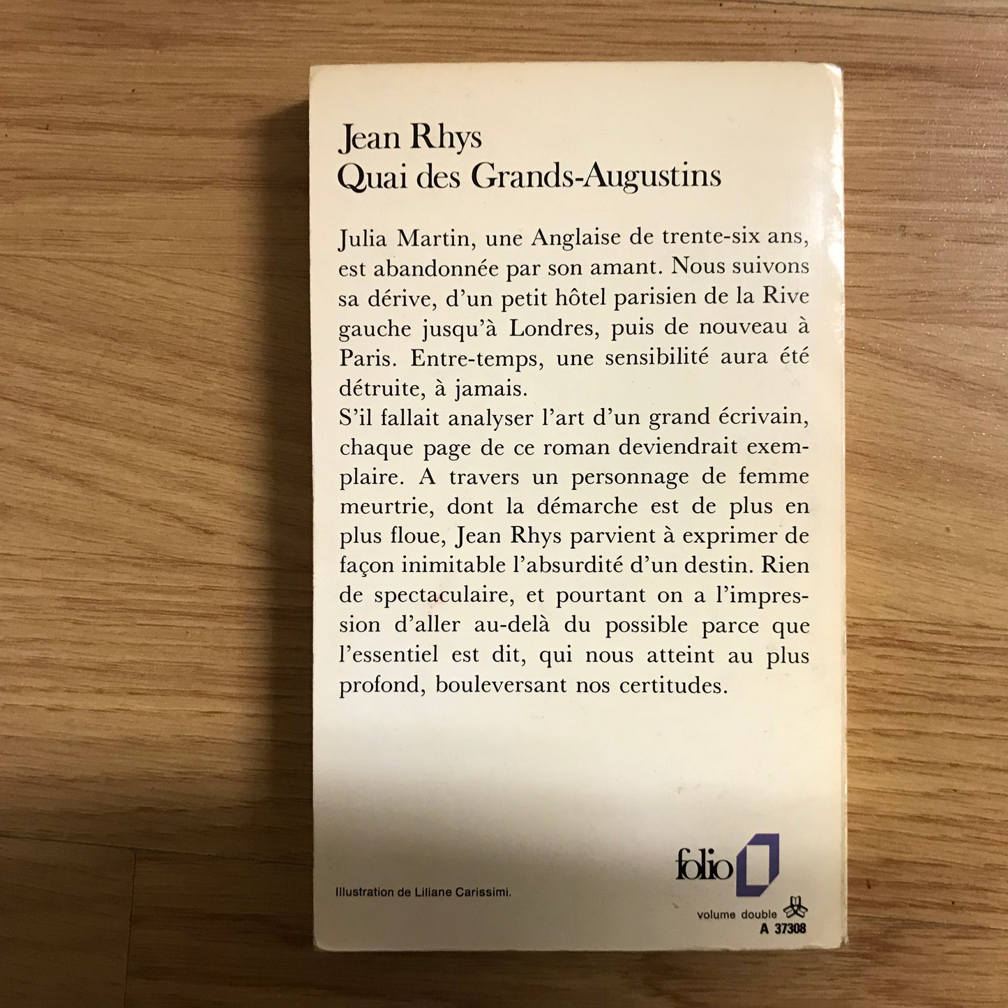 Rhys, Jean - Quai des Grands-Augustins