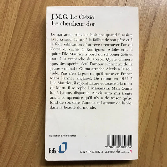 Clézio le, JMG - Le chercheur d’or