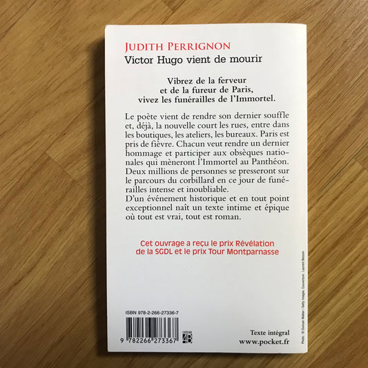 Perrignon, Judith - Victor Hugo vient de mourir