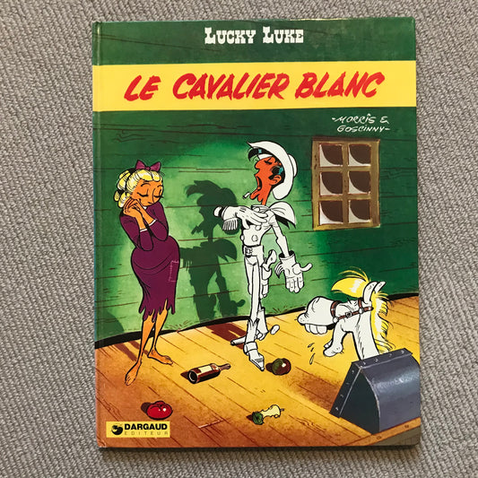 Lucky Luke T43, Le cavalier blanc - Morris & Goscinny