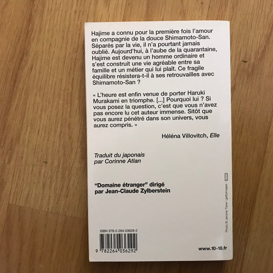 Murakami, Haruki - Au sud de la frontière, à l’ouest du soleil