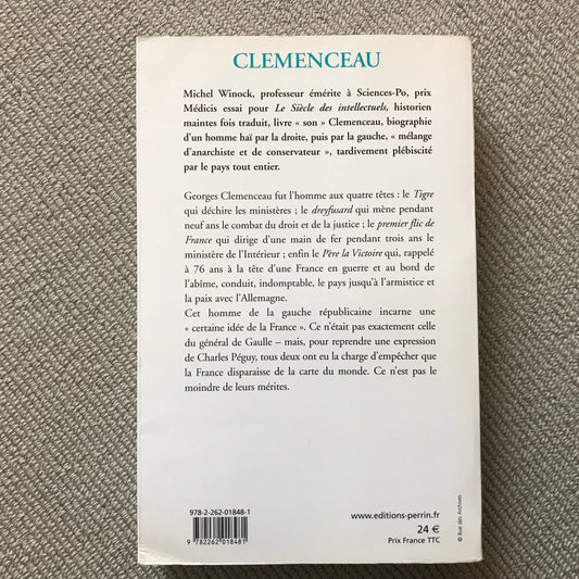 Clémenceau - Michel Winock
