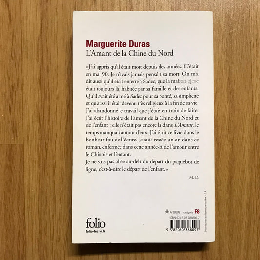 Duras, Marguerite - L’Amant de la Chine du Nord