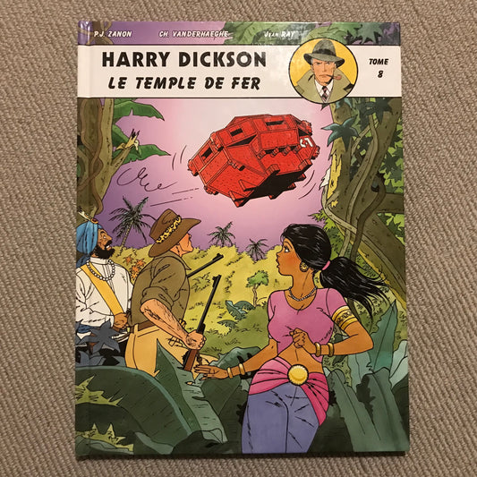 Harry Dickson T08: Le temple de fer - Zanon, Vanderhaeghe & Ray