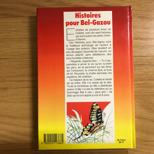 Colette - Histoires pour Bel-Gazou