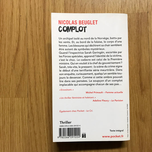Beuglet, Nicolas - Complot
