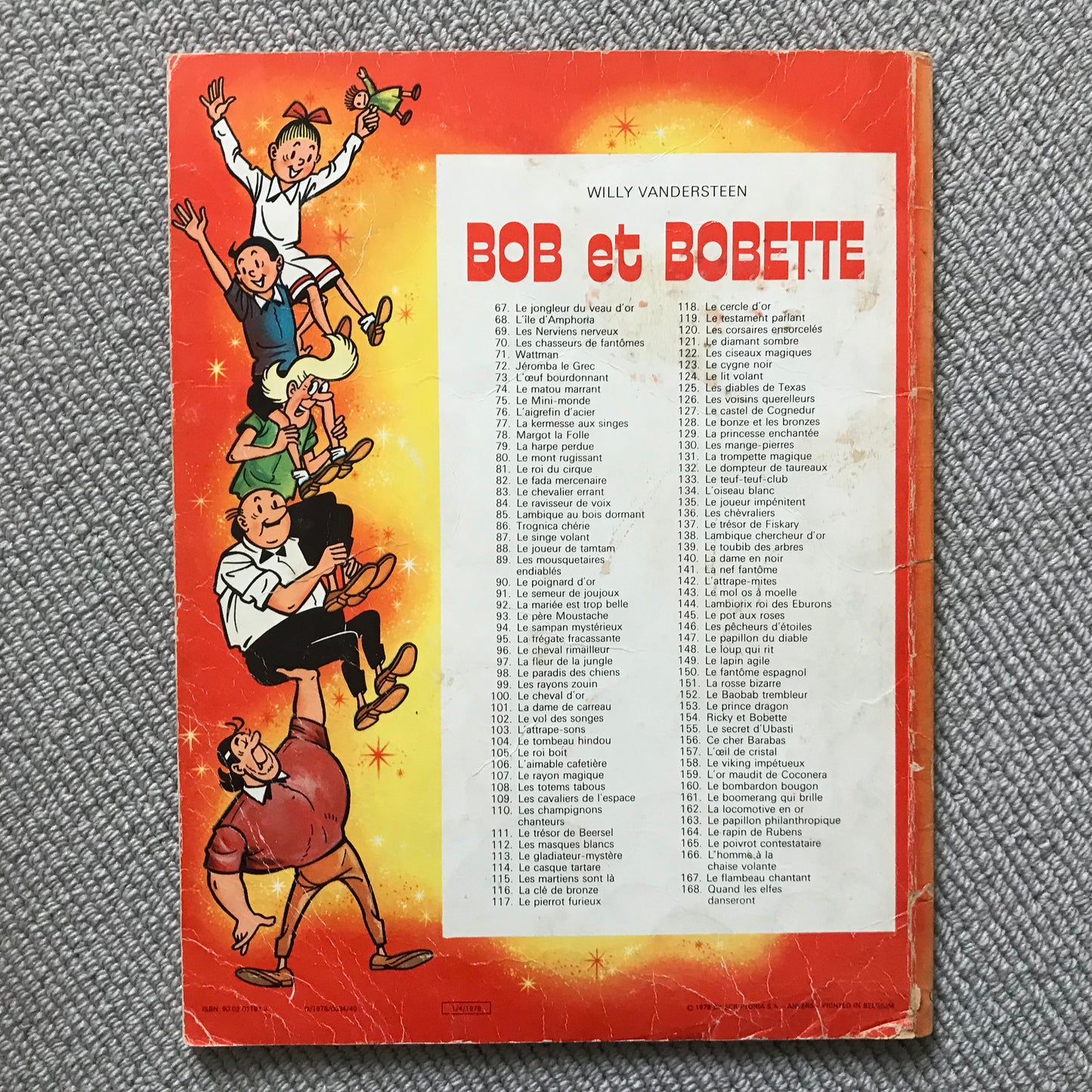 Bob et Bobette 168, Quand les elfes danseront - W. Vandersteen