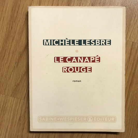 Lesbre, Michèle - Le canapé rouge
