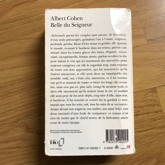 Cohen, Albert - Belle du Seigneur