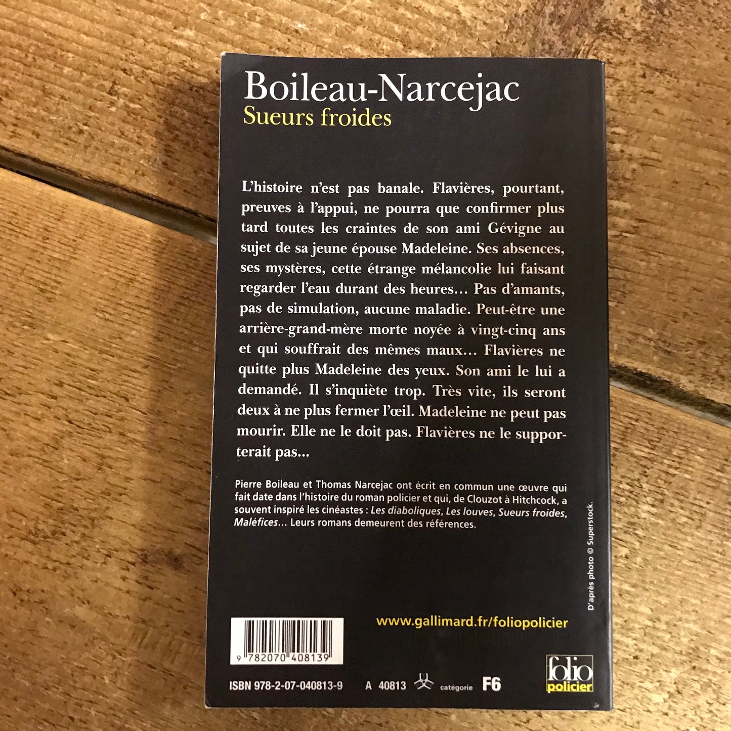 Boileau-Narcejac - Sueurs froides