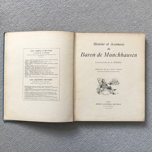 Histoire et aventures du Baron de Munchausen