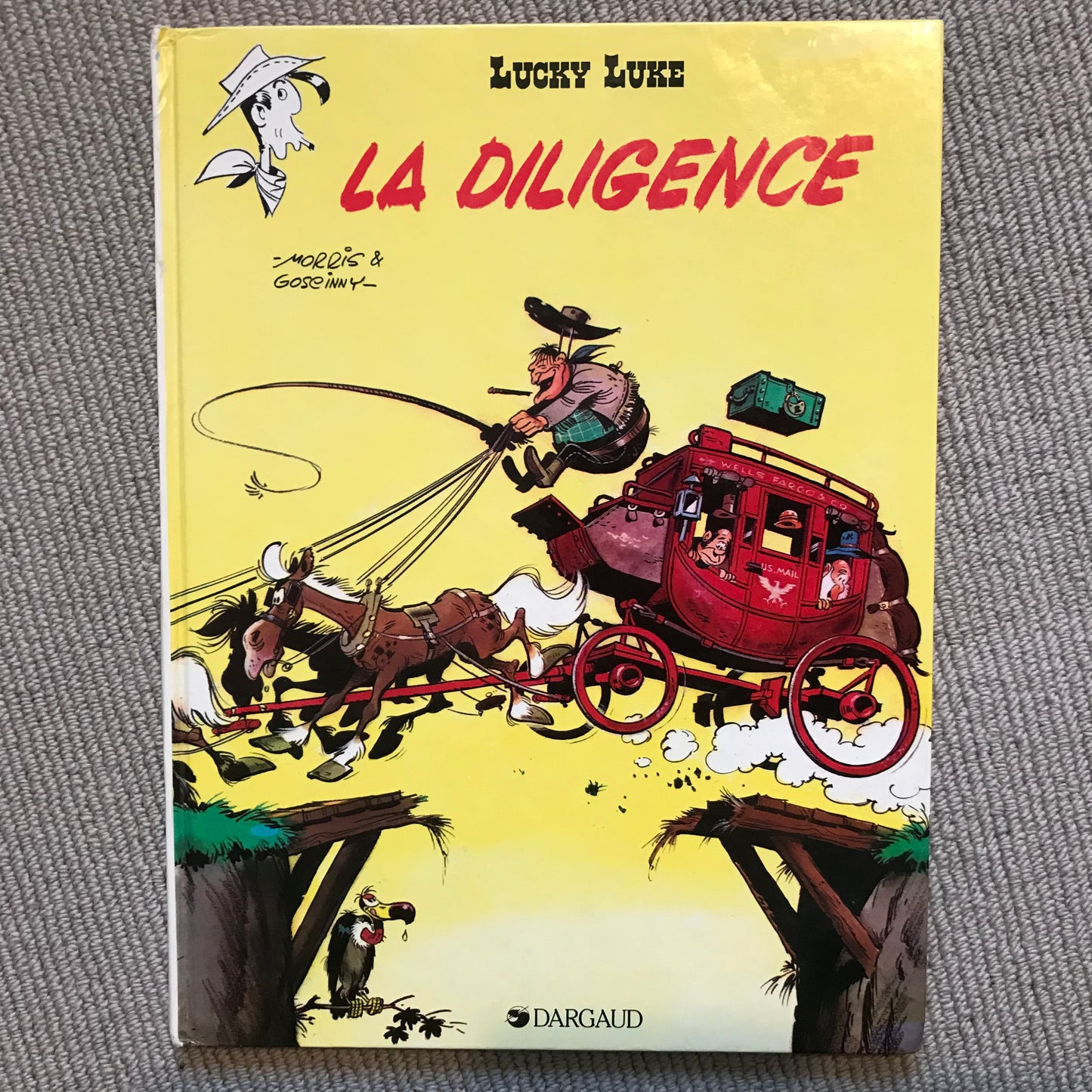 Lucky Luke T32, La diligence - Morris & Goscinny