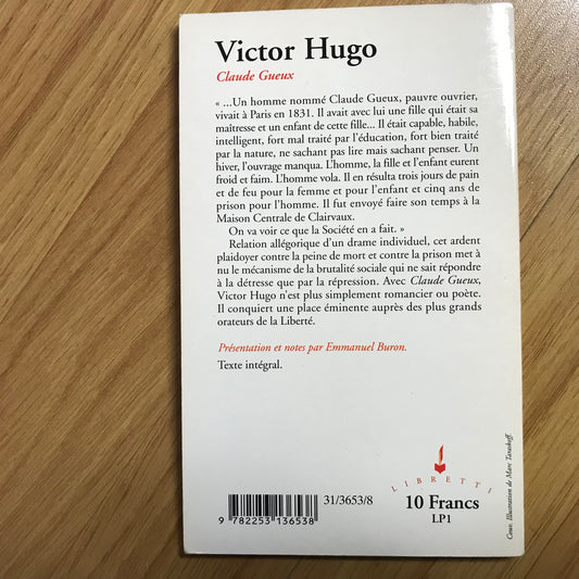 Hugo, Victor - Claude Gueux