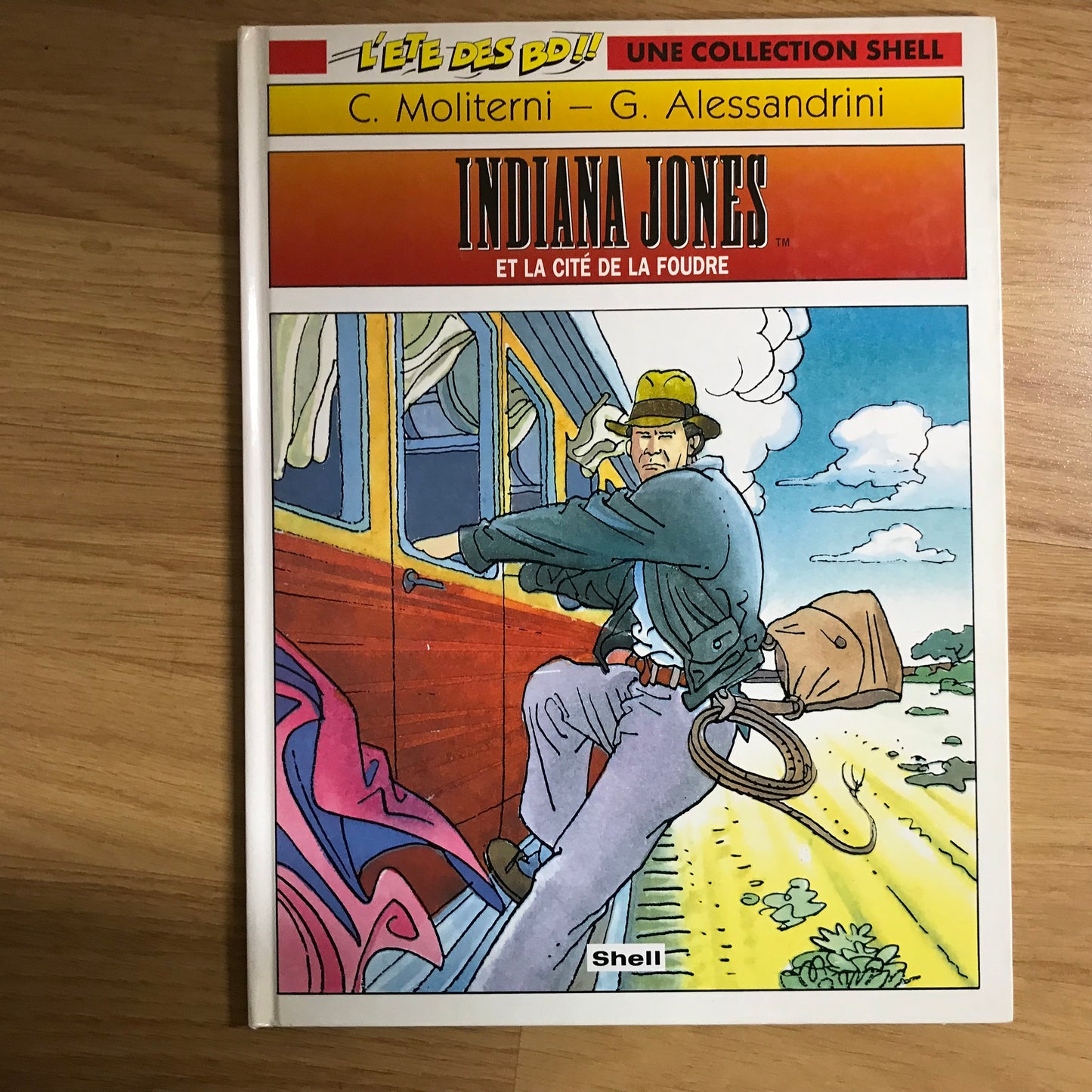 Indiana Jones T04, Et la cité de la foudre - Moliterni & Alessandrini